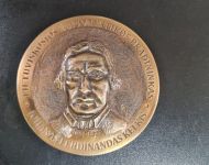 Vytautas Žeimantas. Medalis lietuviškosios žurnalistikos pradininkui Johanui Ferdinandui Kelkiui
